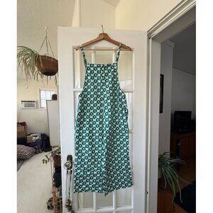 SM Wardrobe Green Floral Overalls